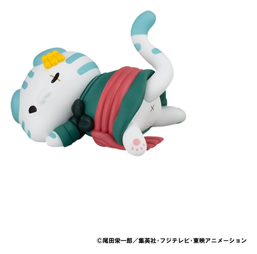 One Piece Mega Cat Project Trading Figure Egghead NyanPieceNyan! Stickie! 3 cm - 1 Unidade
